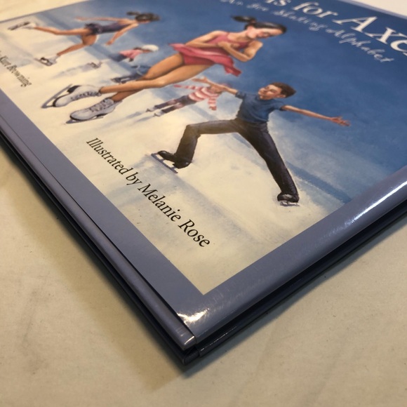 A is for Axel: An Ice Skating Alphabet by Browning, Kurt Beautiful Hardcover - Picture 8 of 14